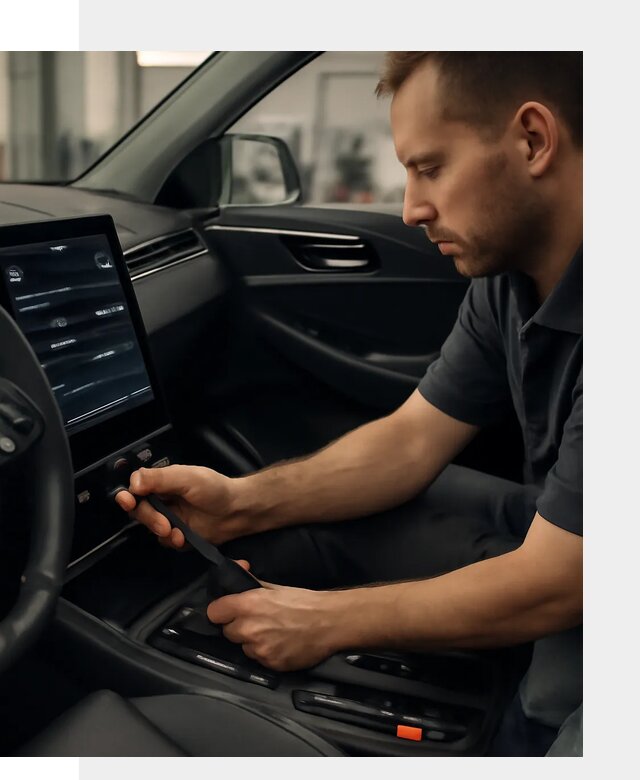 Восстановление автомобиля после русификации в Железногорске