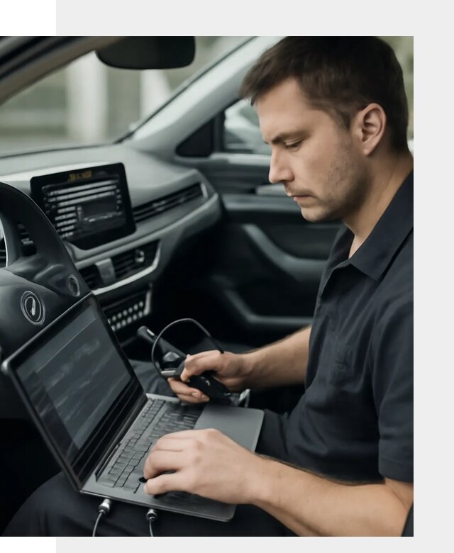 Настройка телематики автомобиля под ключ для авто в Железногорске