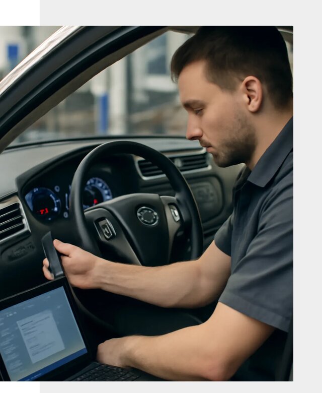 Русификация приборной панели Nissan для авто в Железногорске
